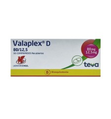 VALAPLEX D 80 12.5MG X30 COMPRIMIDOS
