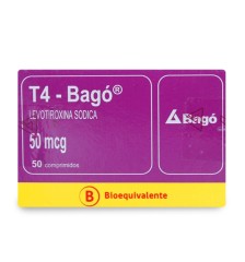 T4-BAGO 50 MCG X50 COMPRIMIDOS