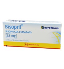 BISOPRIL 2.5 MG X 30 COMPRIMIDOS RECUBIERTOS
