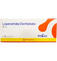 LOPERAMIDA 2MG X6 COMPRIMIDOS