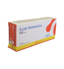 ACIDO MEFENAMICO 500MG X10 COMPRIMIDOS