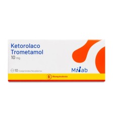 KETOROLACO 10MG X10 COMPRIMIDOS