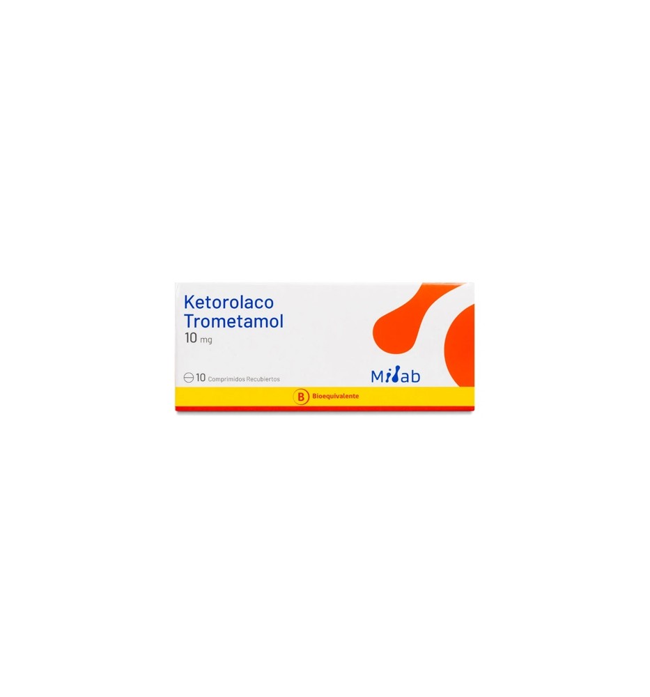 KETOROLACO 10MG X10 COMPRIMIDOS
