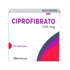 CIPROFIBRATO 100 MG X 30 CAPSULAS