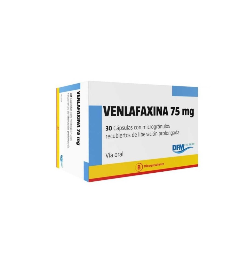 VENLAFAXINA XR 75MG X30 CAPSULAS VENLAFAXINA XR 75MG X30 CAPSULAS