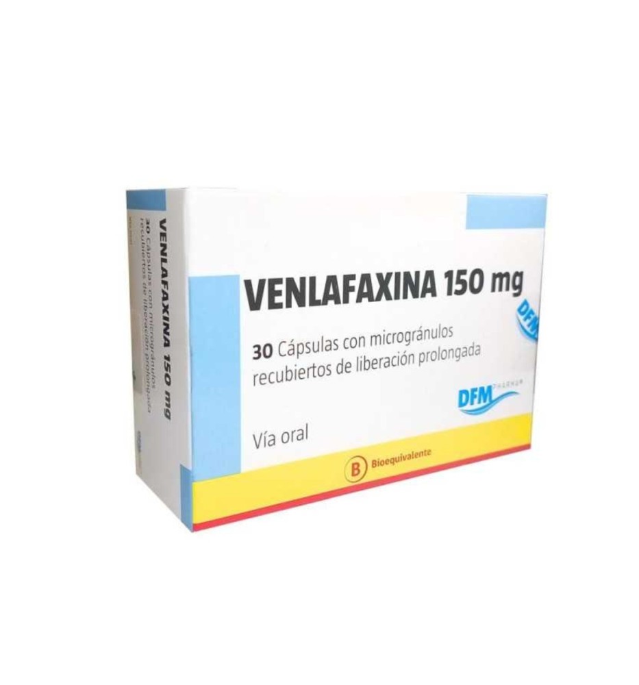 VENLAFAXINA XR 150MG X30 CAPSULAS VENLAFAXINA XR 150MG X30 CAPSULAS