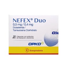 NEFEX DUO 0.5/0.4MG X30 CAPSULAS