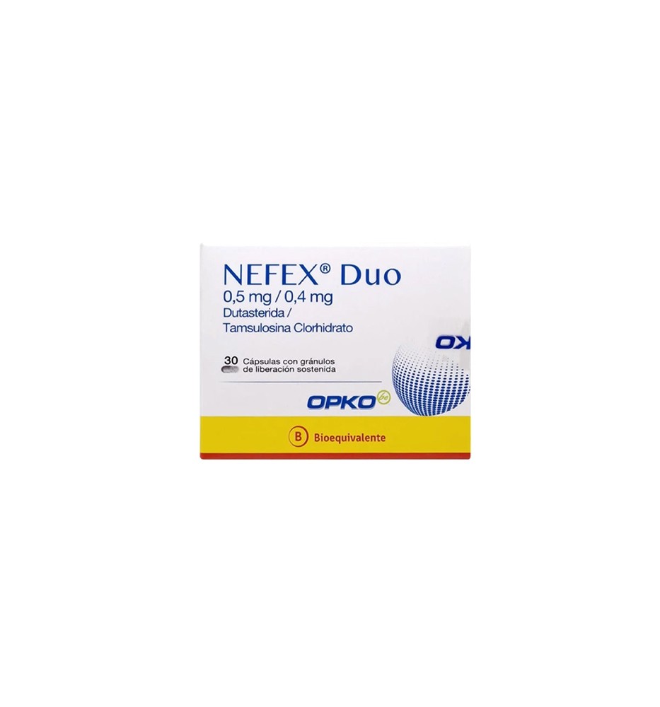 NEFEX DUO 0.5/0.4MG X30 CAPSULAS