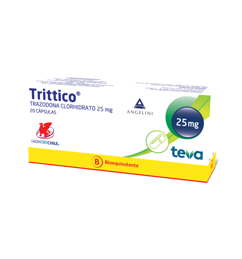 TRITTICO 25 MG 25MG X20