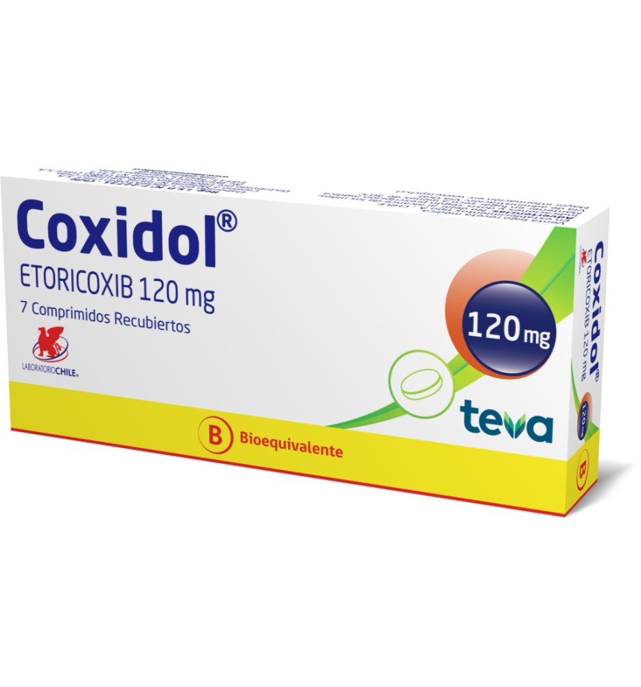 COXIDOL 120 MG X7 COMPRIMIDOS RECUBIERTOS