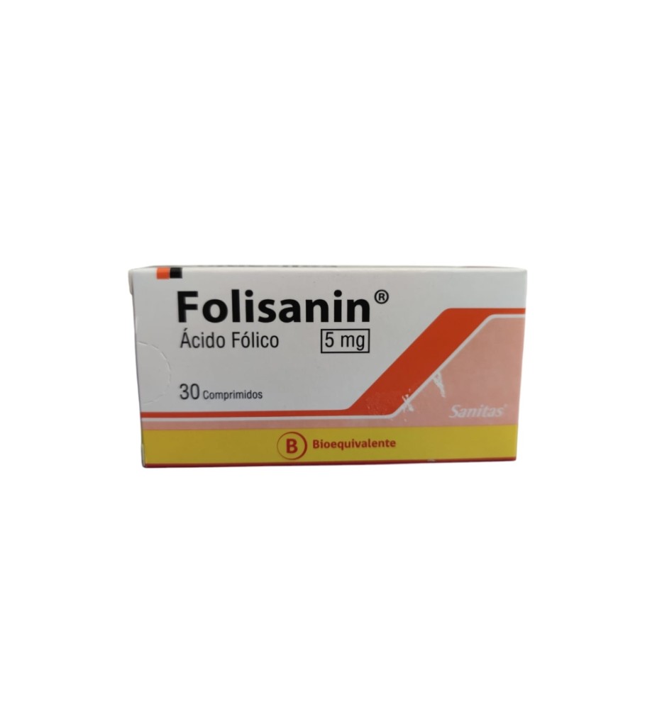 FOLISANIN 5MG X30 COMPRIMIDOS
