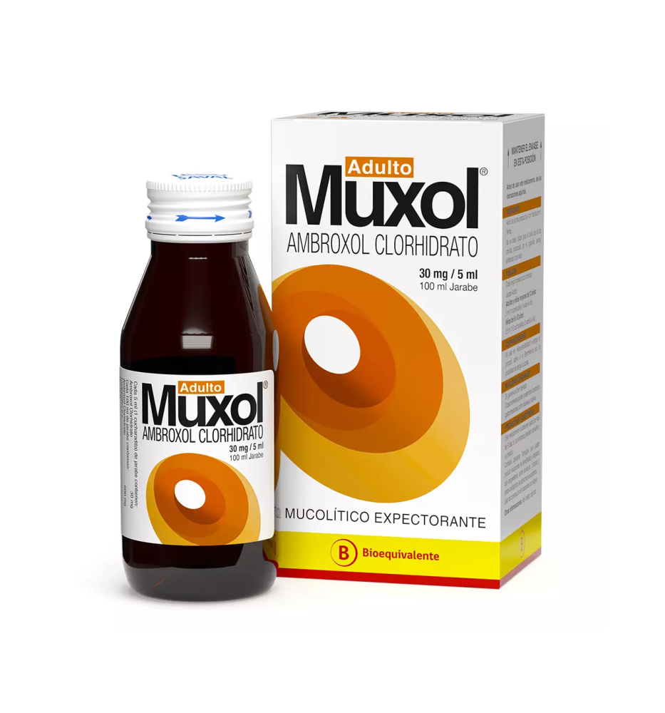 MUXOL ADULTO 30MG JARABE X100