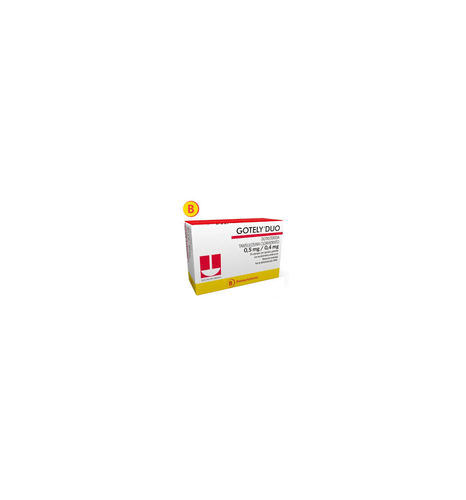 GOTELY 0.4 MG X 30 CAPSULAS LIBERACION PROLONGADA