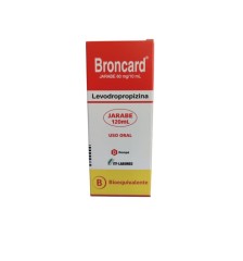 BRONCARD 60MG, JARABE 120ML X120
