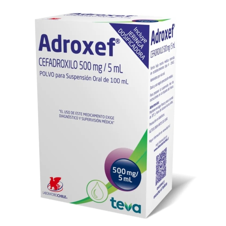 ADROXEF 500 MG / 5 ML X 100 ML SUSPENSION ORAL