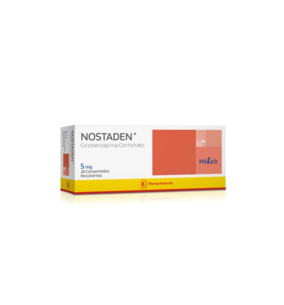 NOSTADEN 5MG X20 COMPRIMIDOS NOSTADEN 5MG X20 COMPRIMIDOS