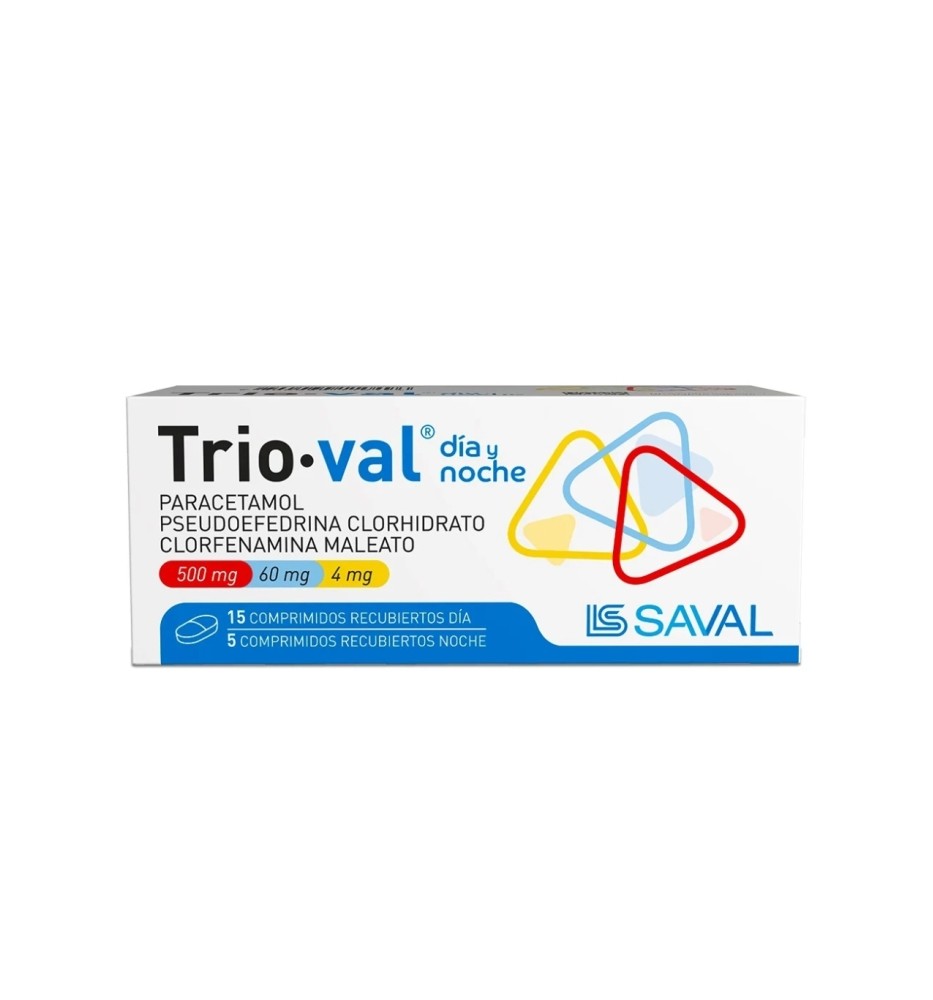TRIO VAL DN X20 COMPRIMIDOS TRIO VAL DN X20 COMPRIMIDOS