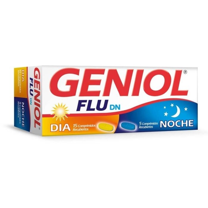 GENIOL FLU DIA NOCHE 15/5 COMPRIMIDOS
