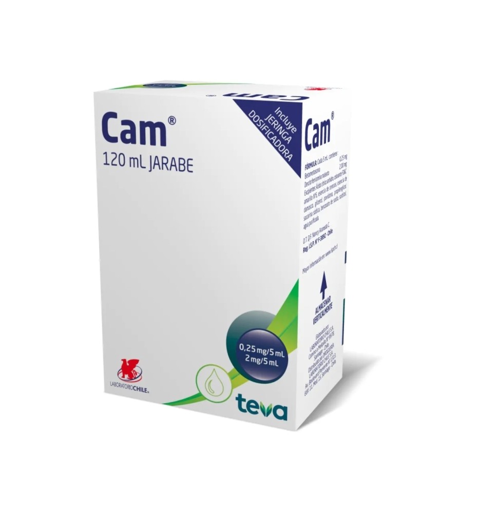 CAM JARABE 120ML X120