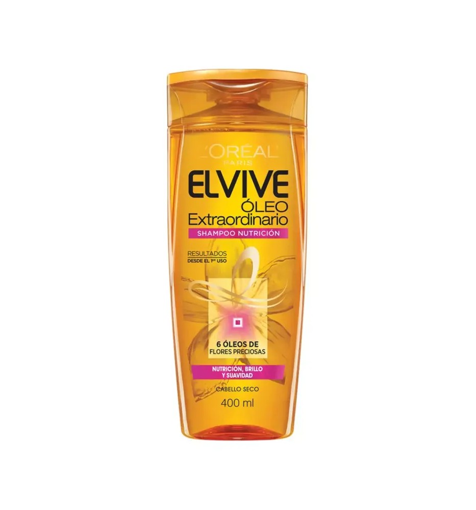 ELVIVE OLEO SHAMPOO CABELLO SECO 400ML X400 ELVIVE OLEO SHAMPOO CABELLO SECO 400ML X400