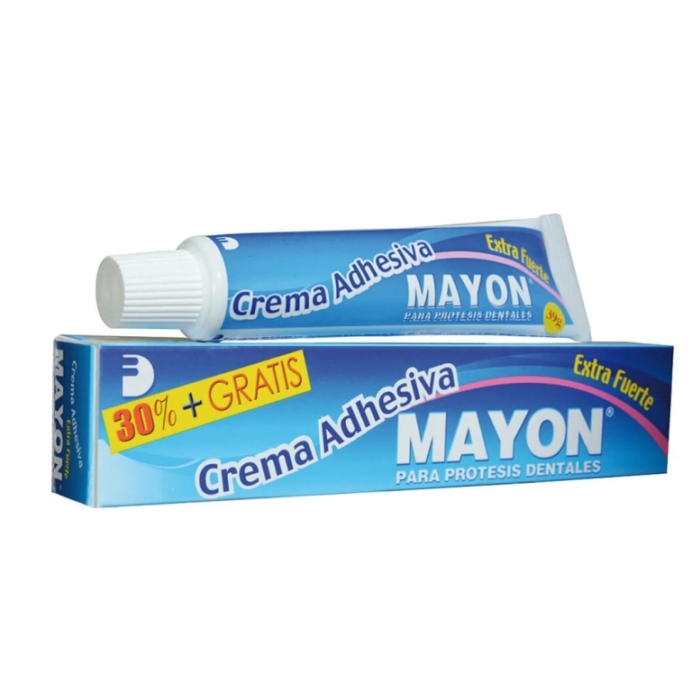MAYON ULTRA CREMA ADHESIVA FUERTE X 30G