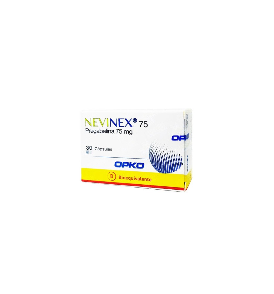 NEVINEX 75MG X75 CAPSULAS NEVINEX 75MG X75 CAPSULAS