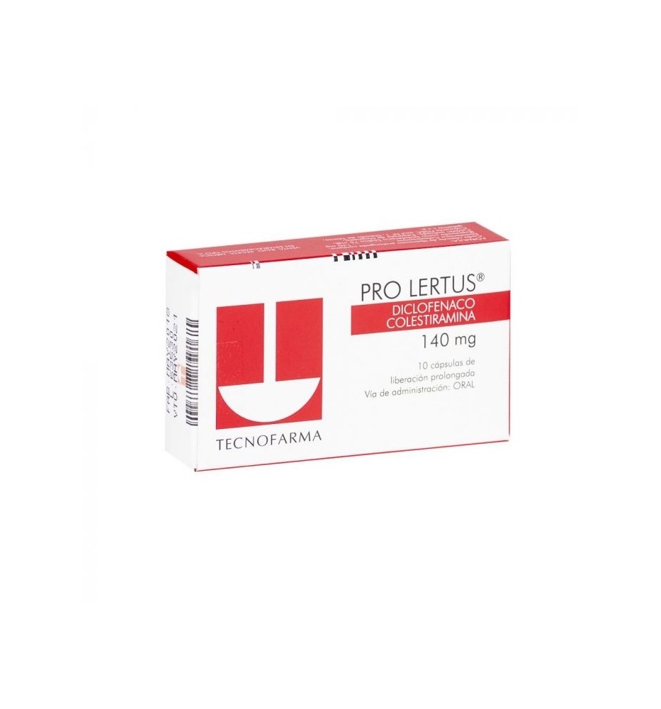 PRO-LERTUS 140MG X10 CAPSULAS PRO-LERTUS 140MG X10 CAPSULAS
