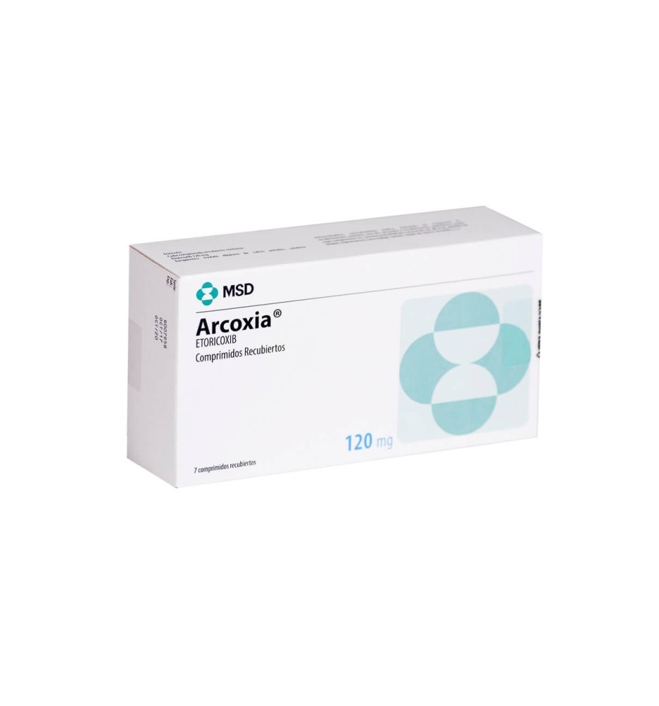 ARCOXIA 120MG X7 COMPRIMIDOS RECUBIERTOS ARCOXIA 120MG X7 COMPRIMIDOS RECUBIERTOS
