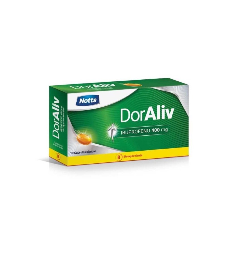 DORALIV 400MG X10 CAPSULAS