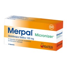 MERPAL 100MG X8 CAPSULAS