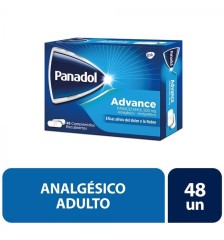 PANADOL ADVANCE 500MG X48 COMPRIMIDOS