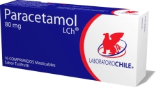 PARACETAMOL  500mg X 80 COM