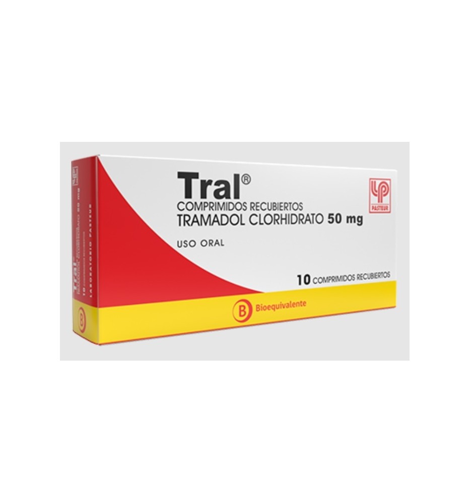 TRAL 50MG X10 COMPRIMIDOS RECUBIERTOS TRAL 50MG X10 COMPRIMIDOS RECUBIERTOS