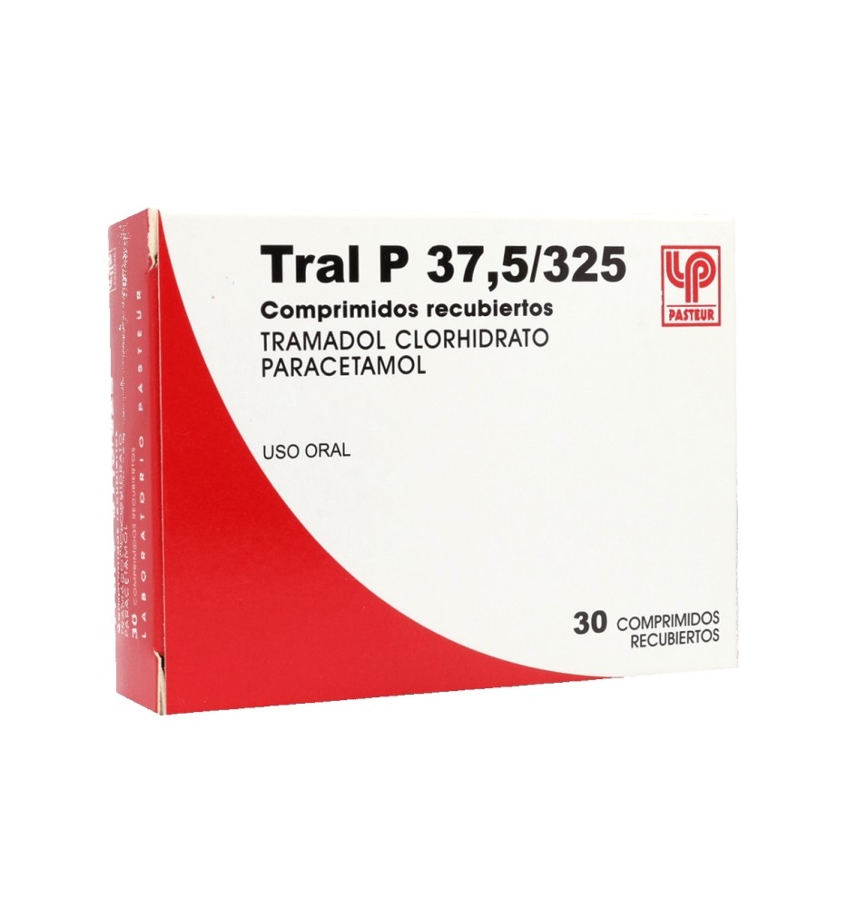 TRAL P 37.5MG 325MG X30 COMPRIMIDOS TRAL P 37.5MG 325MG X30 COMPRIMIDOS