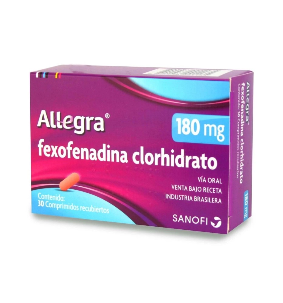 ALLEGRA 180 MG X30 COMPRIMIDOS ALLEGRA 180 MG X30 COMPRIMIDOS