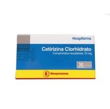 CETIRIZINA 10 MG X 30 COM REC