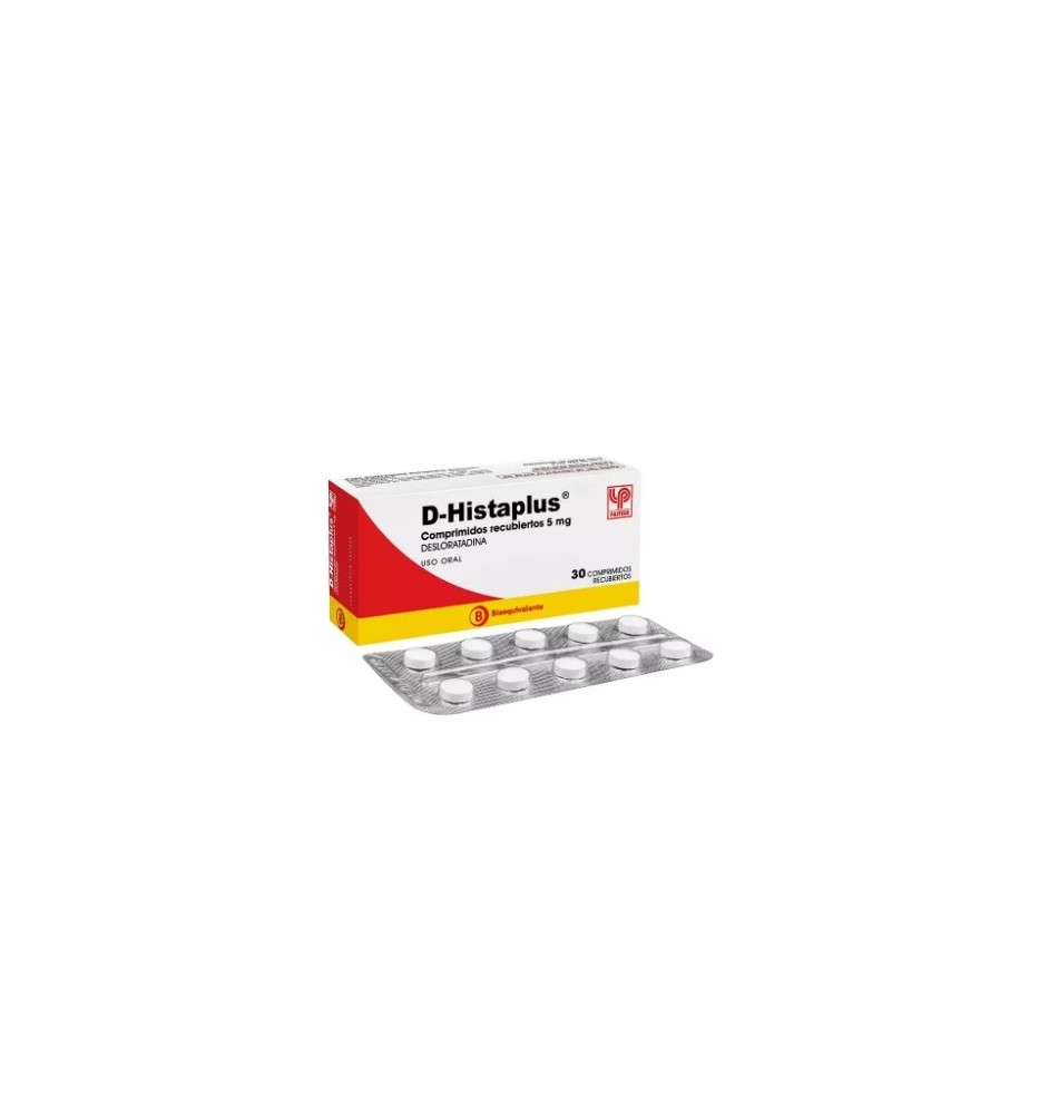 D-HISTAPLUS 5MG X30 COMPRIMIDOS