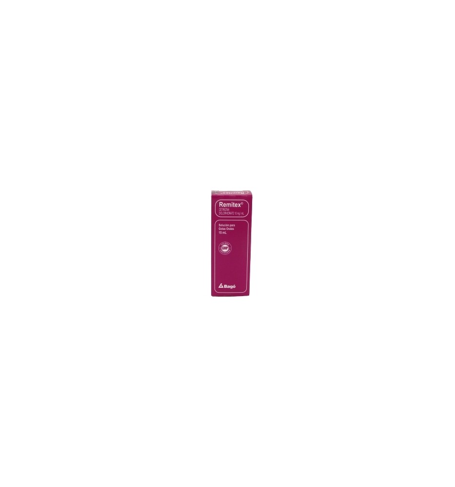 REMITEX 10MG ML X10 GOTAS REMITEX 10MG ML X10 GOTAS