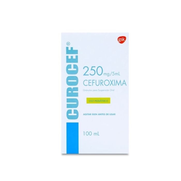 CUROCEF 250mg/5ml SUSPENSION ORAL X100ML