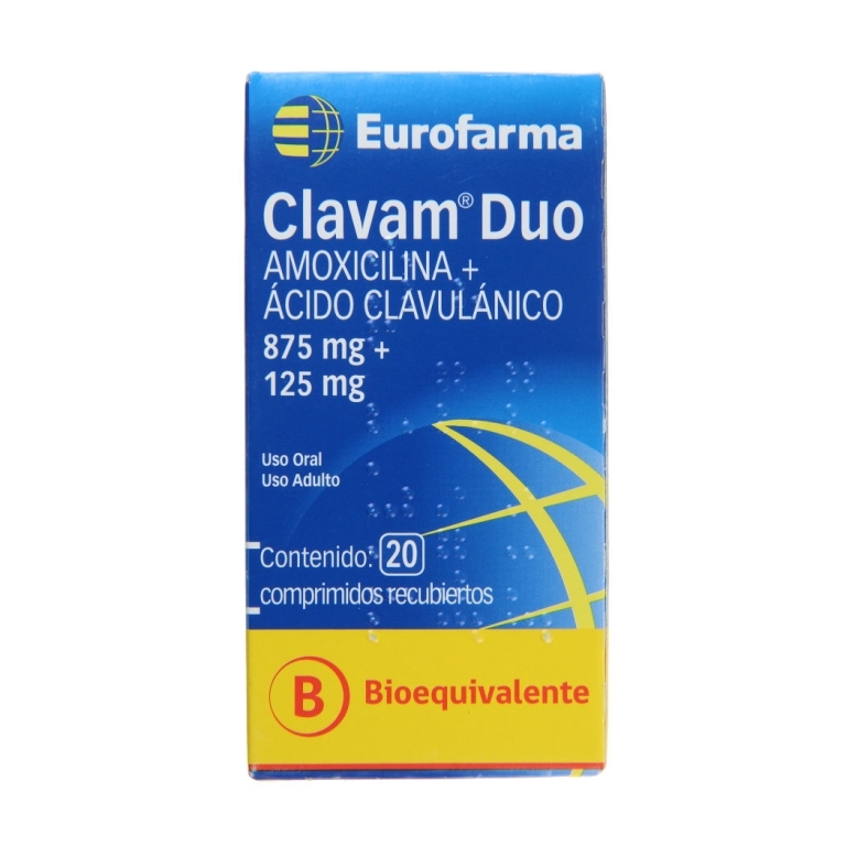 CLAVAM DUO 875/125 mg X 14 COM