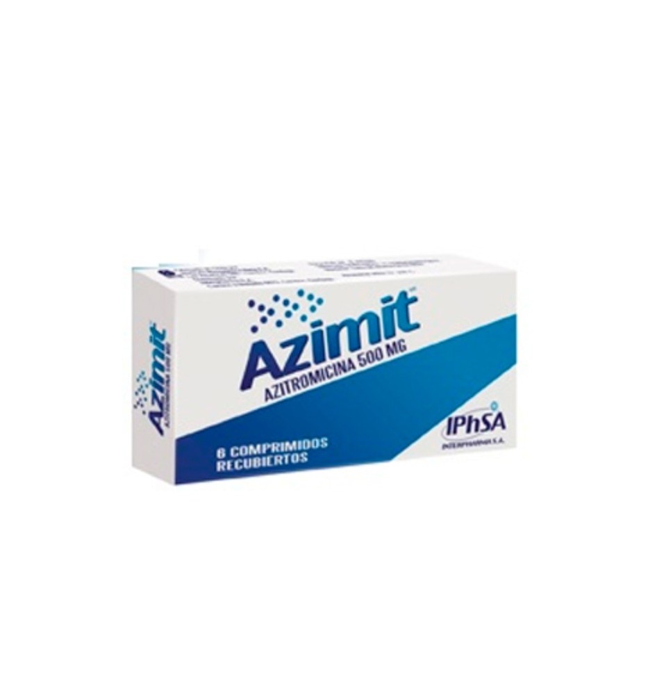 AZIMIT 500MG X6 COMPRIMIDOS AZIMIT 500MG X6 COMPRIMIDOS