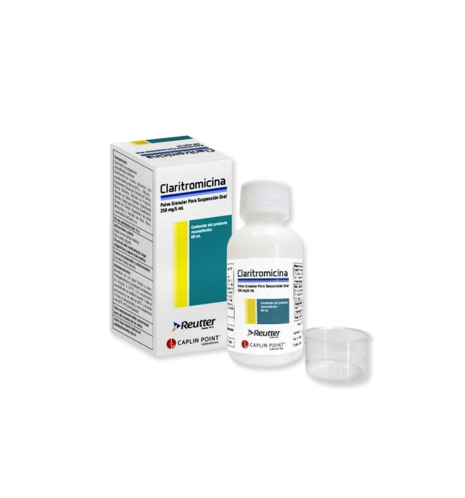 CLARITROMICINA 250mg/5ml S.O.X60ML CLARITROMICINA 250mg/5ml S.O.X60ML