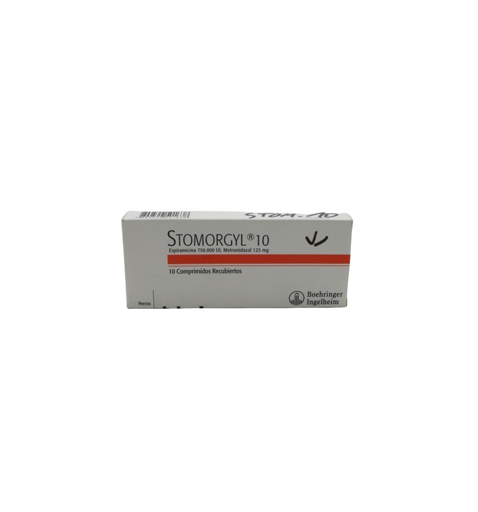 STOMORGYL 10 X10 COMPRIMIDOS