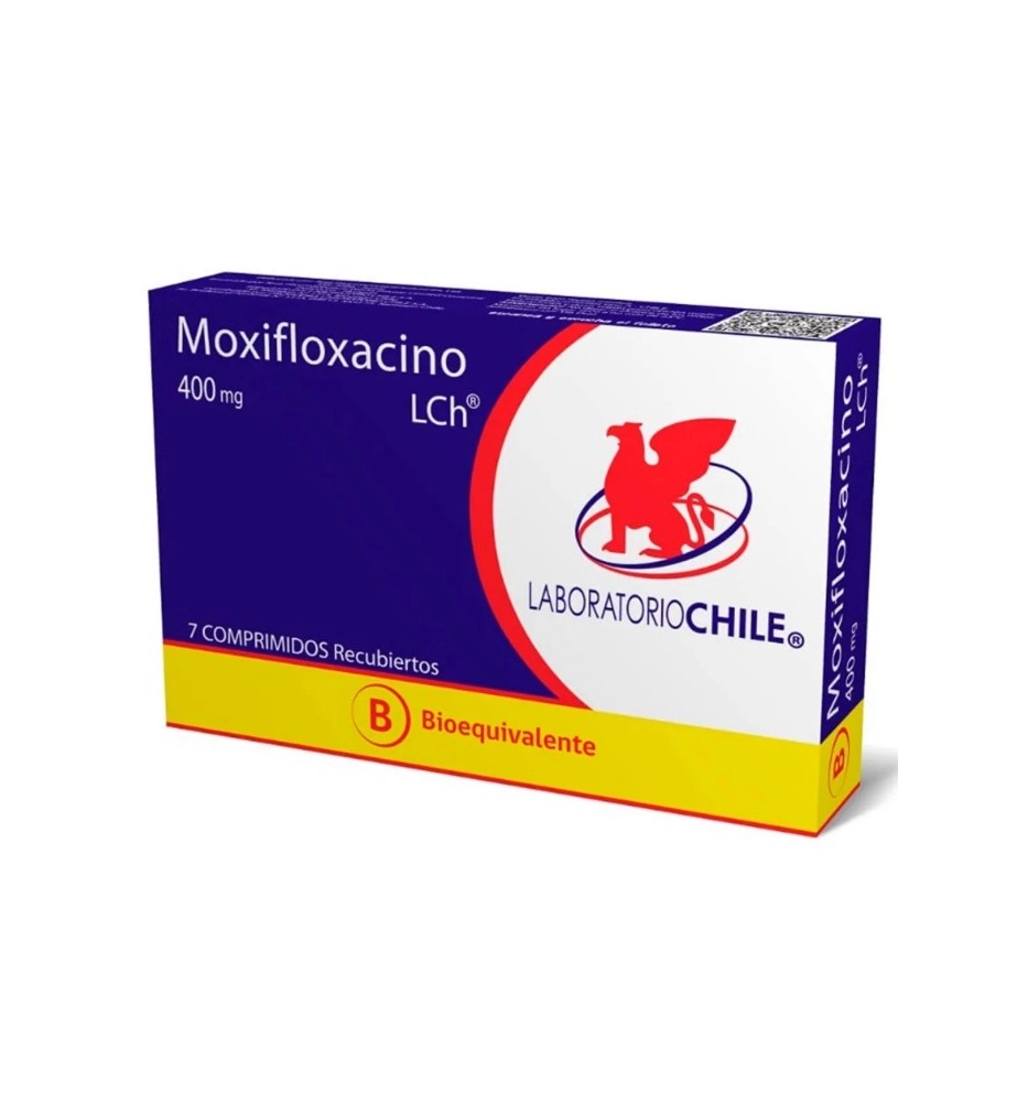 MOXIFLOXACINO 400MG X7 COMPRIMIDOS RECUBIERTOS MOXIFLOXACINO 400MG X7 COMPRIMIDOS RECUBIERTOS