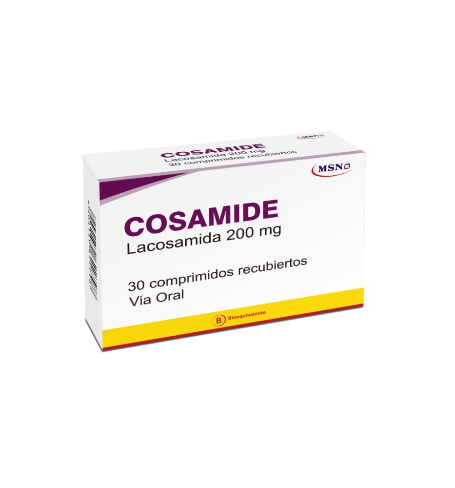 COSAMIDE 200 MG X 30 COM REC