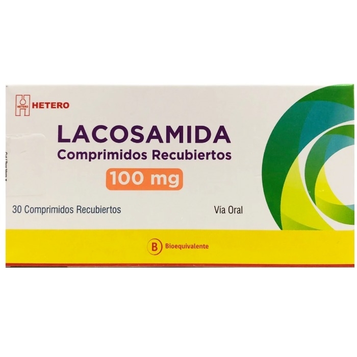 LACOSAMIDA 100 MG X 30 COM REC