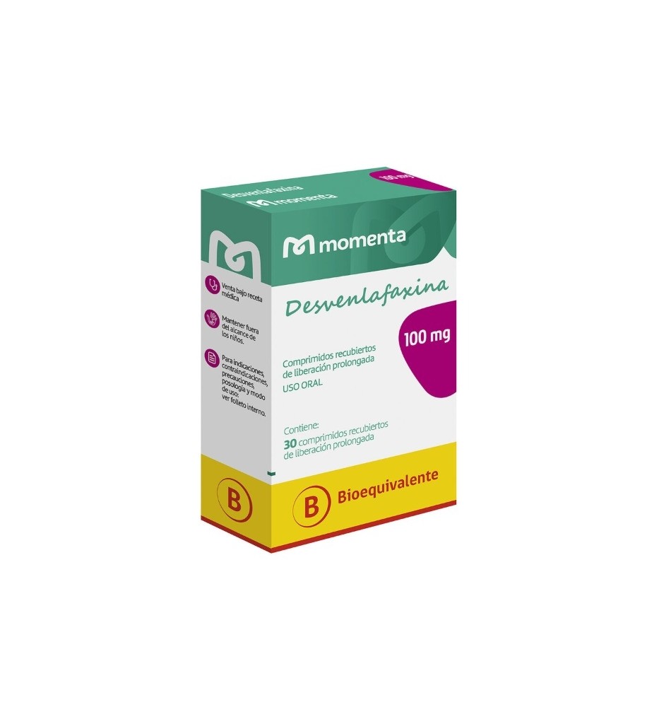 DESVENLAFAXINA 100MG X30 COMPRIMIDOS RECUBIERTOS