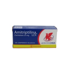 AMITRIPTILINA 25 MG X100 COMPRIMIDOS