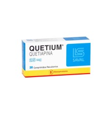 QUETIUM 25 MG X30 COMPRIMIDOS