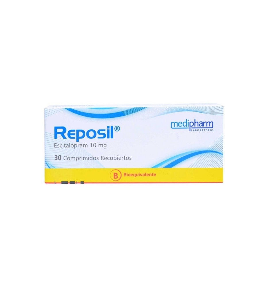 REPOSIL 10 MG X30 COMPRIMIDOS RECUBIERTOS REPOSIL 10 MG X30 COMPRIMIDOS RECUBIERTOS